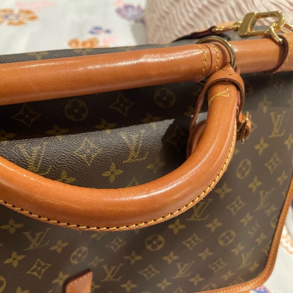 LOUIS VUITTON 1988 VINTAGE Sac Kleber Travel bag Monogram - Picture 6 of 17